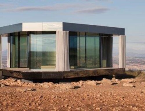 La casa del desierto, una vivienda construida con vidrio eficiente