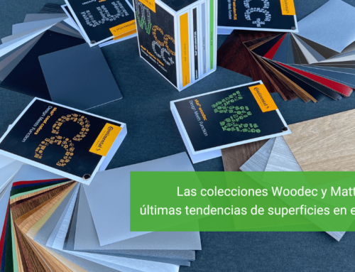Las colecciones Woodec y Mattex son las últimas tendencias de superficies en el mercado